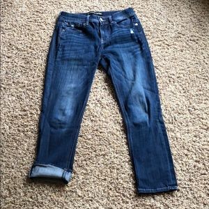 Express cropped jeans